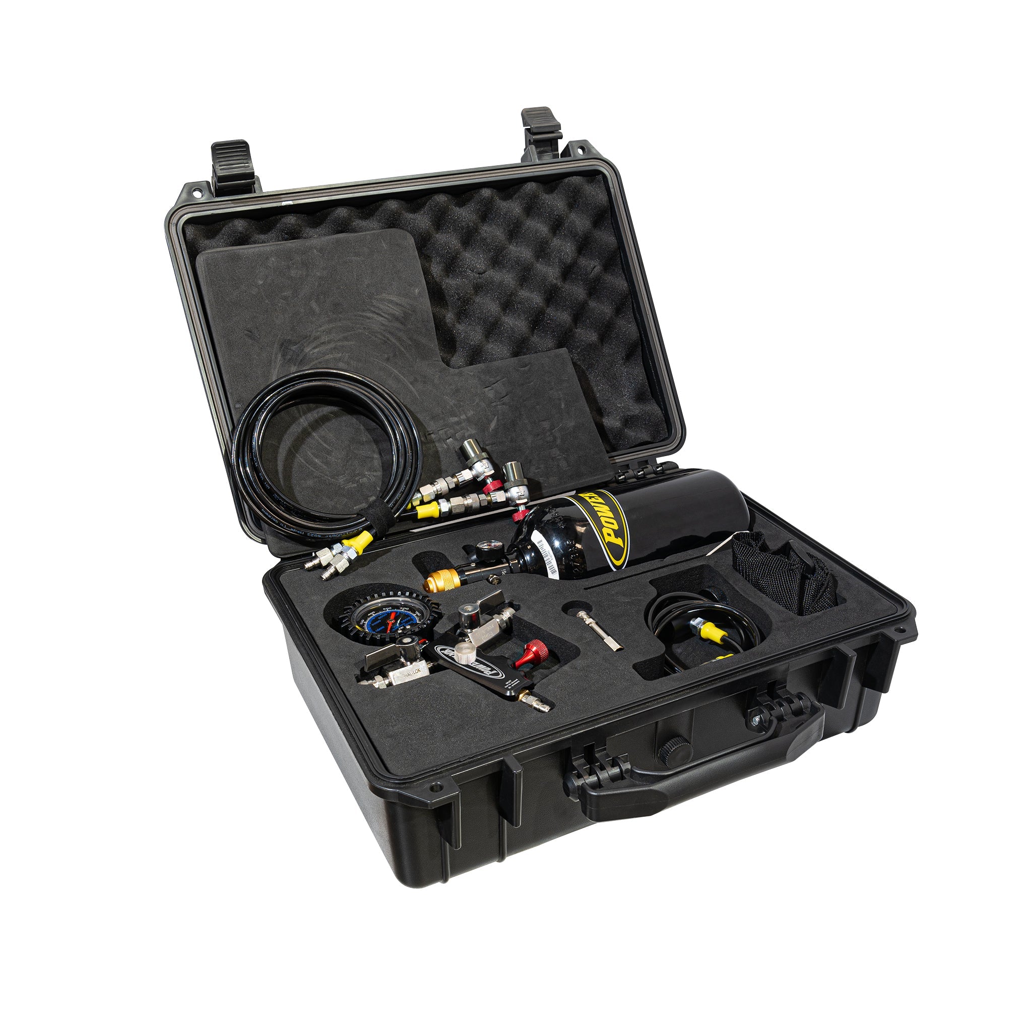 Power Tank ORI Shock Boss™ V2 - 800 psi Dual Fill Strut Inflator - Portable Nitrogen Shock Tuning Kit