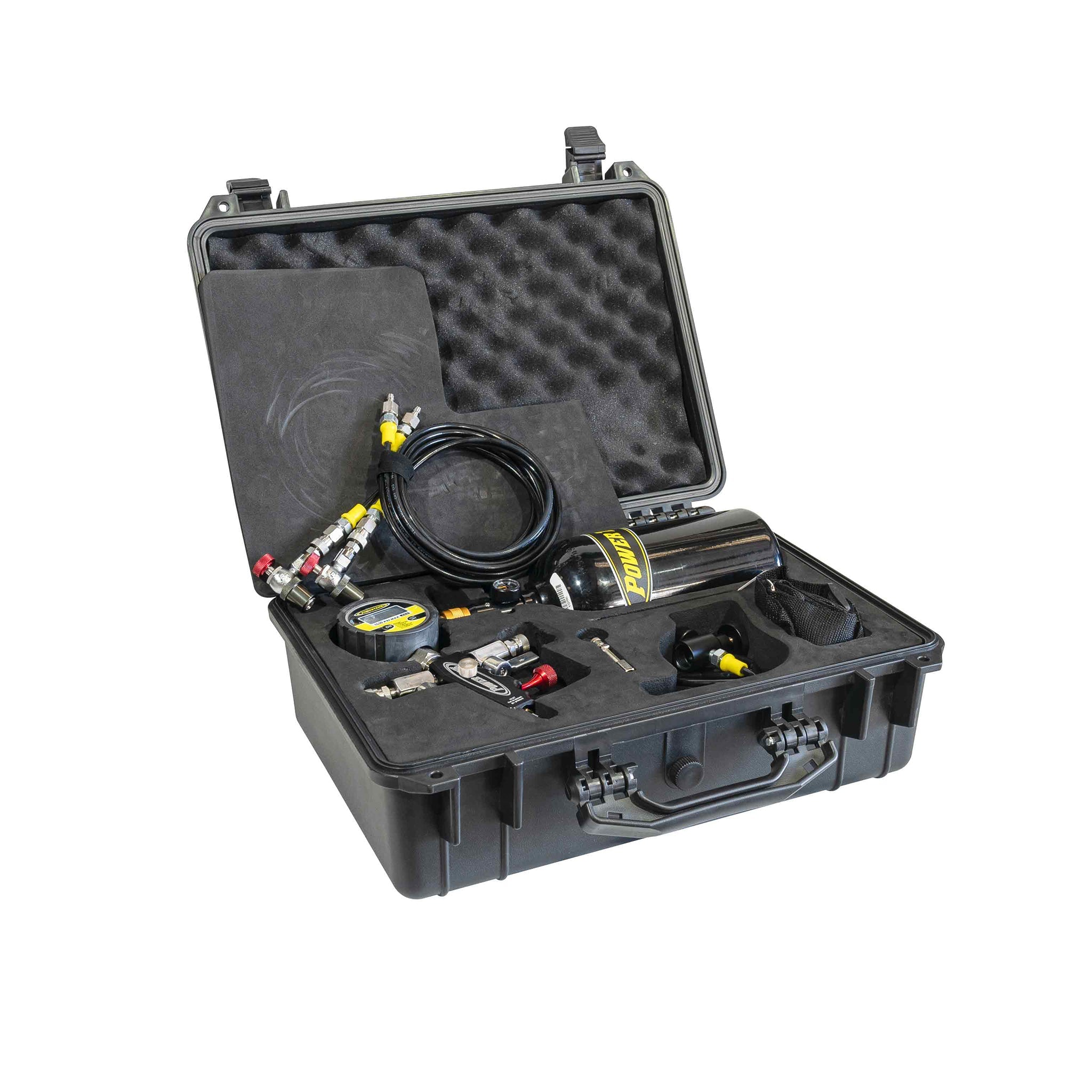 Power Tank ORI Shock Boss™ V2 - 800 psi Dual Fill Strut Inflator - Portable Nitrogen Shock Tuning Kit