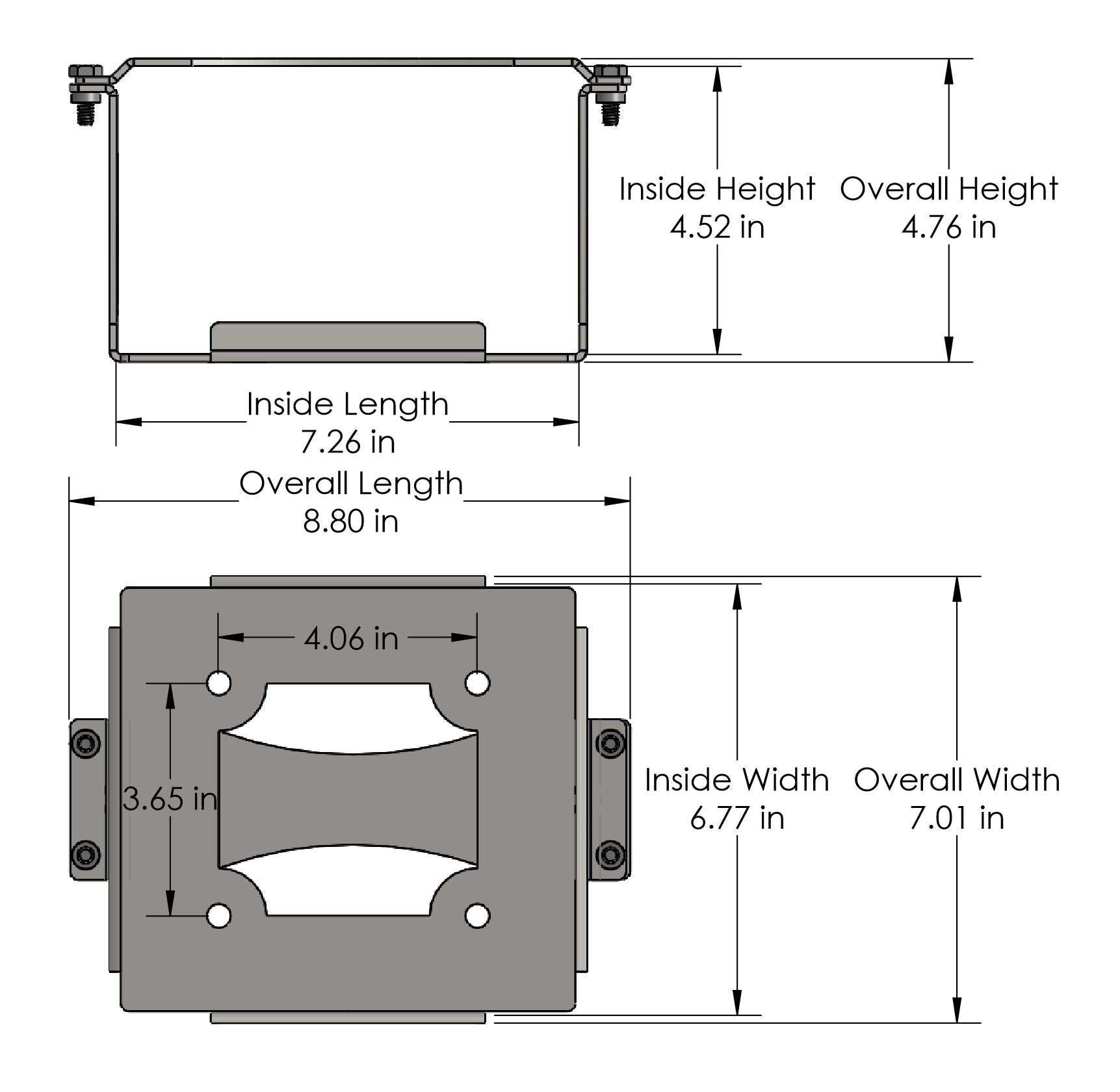 Artec Odyssey PC 925 Battery Mount