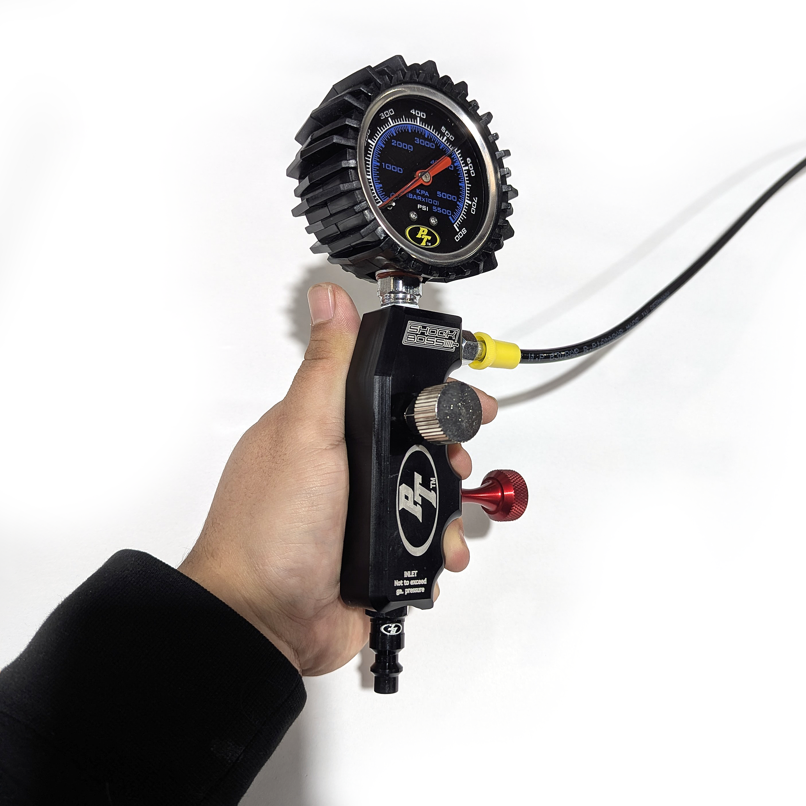 Power Tank Shock Boss™ V2 - Portable Nitrogen Shock Tuning Kit