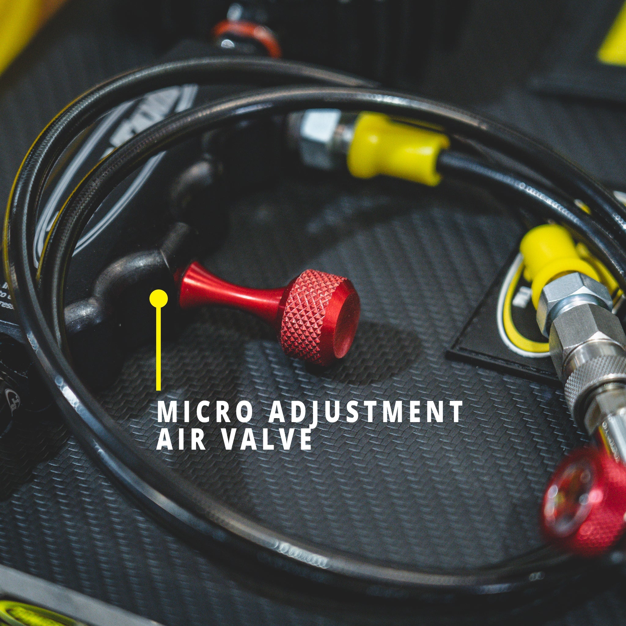 Power Tank Shock Inflator with Gauge Tool