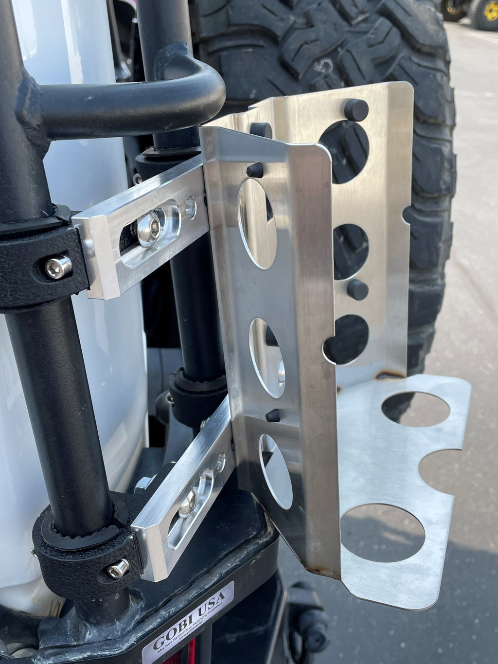 Power Tank Ladder Cross-Bar Mount for Propane and CO2 Power Tanks