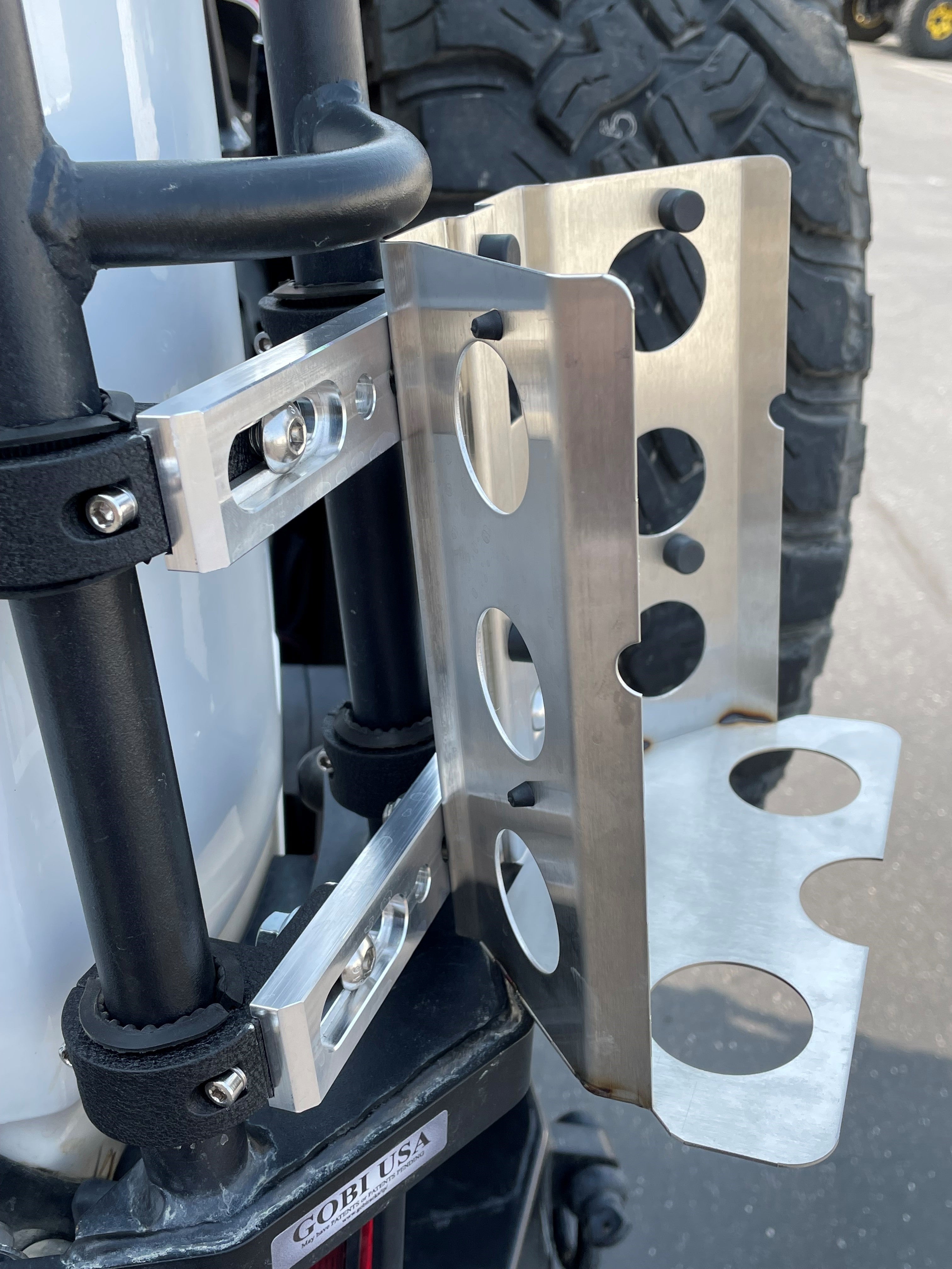 Power Tank Ladder Cross-Bar Mount for Propane and CO2 Power Tanks