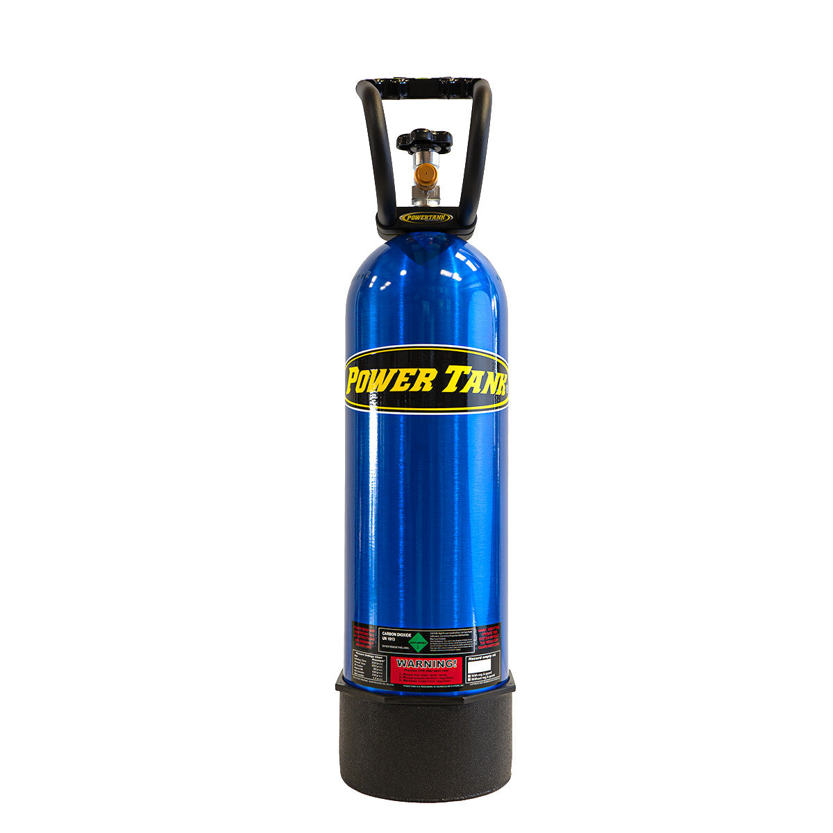 Botella de CO2 de repuesto de 15 lb con recubrimiento en polvo