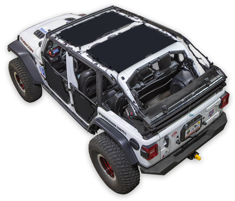 Jeep Wrangler JLU 4-Door Sun Shade Solid Color Shade Top (2018–2026)