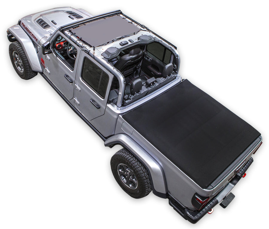 Jeep Gladiator JT Sun Shade Solid Color Shade Top (2019–2026)