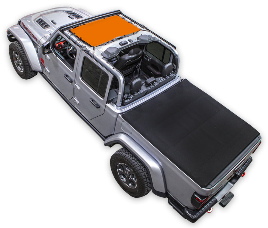 Jeep Gladiator JT Sun Shade Solid Color Shade Top (2019–2026)