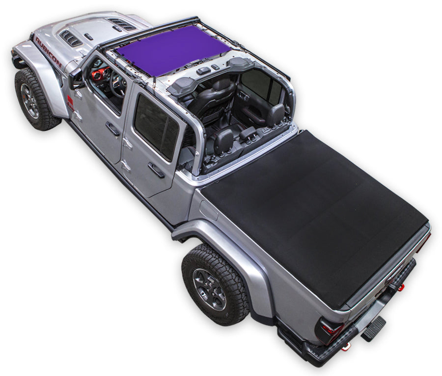 Jeep Gladiator JT Sun Shade Solid Color Shade Top (2019–2026)