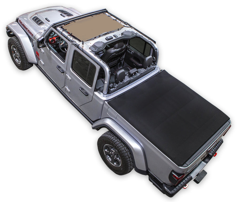 Jeep Gladiator JT Sun Shade Solid Color Shade Top (2019–2026)