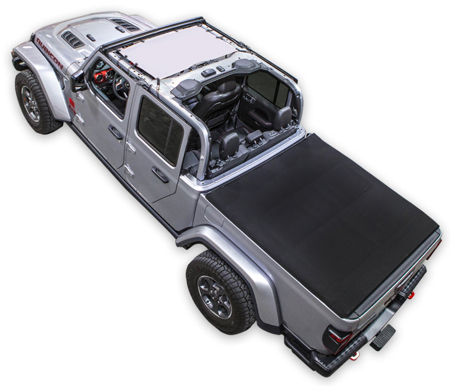 Jeep Gladiator JT Sun Shade Solid Color Shade Top (2019–2026)