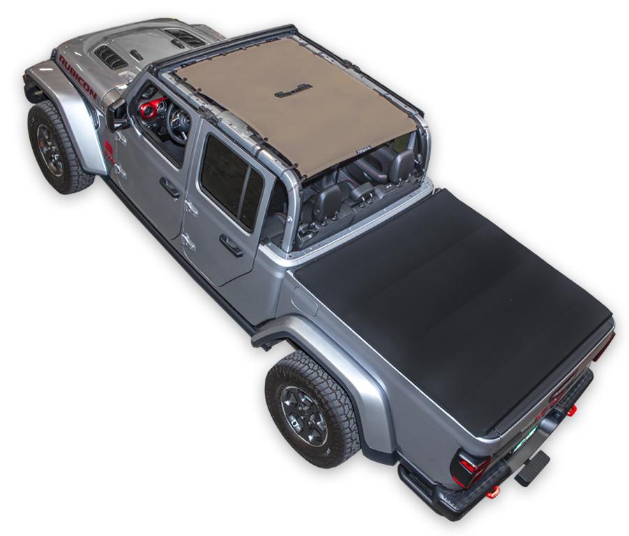Jeep Gladiator JT Sun Shade Solid Color Shade Top (2019–2026)