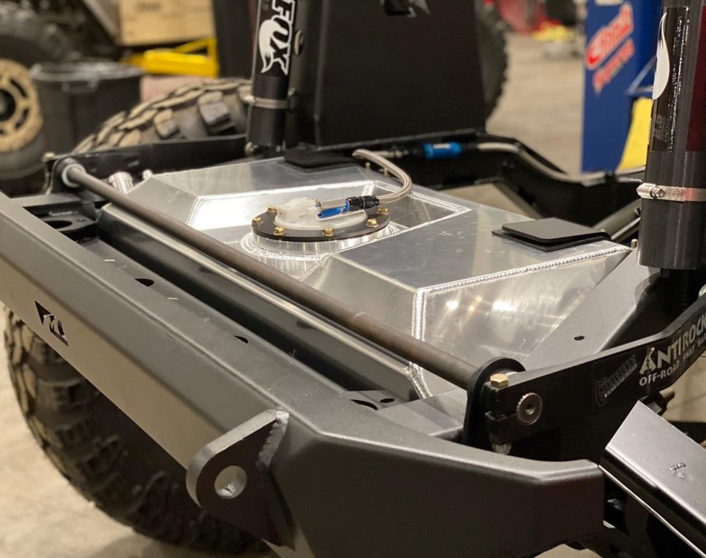 Motobilt Jeep Wrangler JK / JKU Aluminum Fuel Cell w/ Skid Plate for MB3025 Back Half Kit