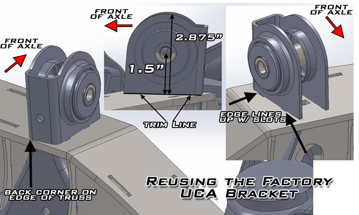Artec Front Axle Truss for TJ, LJ, ZJ