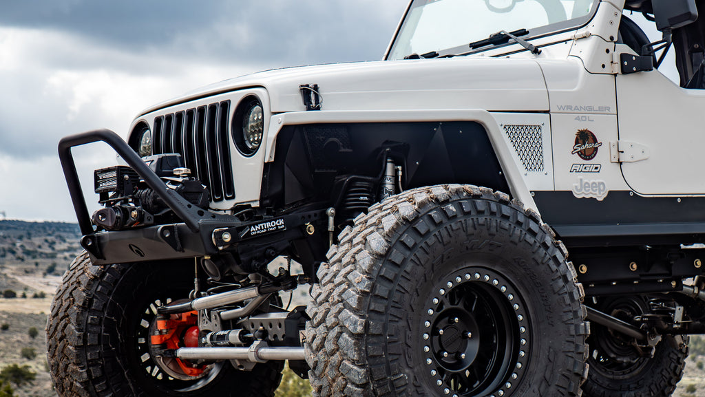 TJ Standard Aluminum Front 3.5 Fender