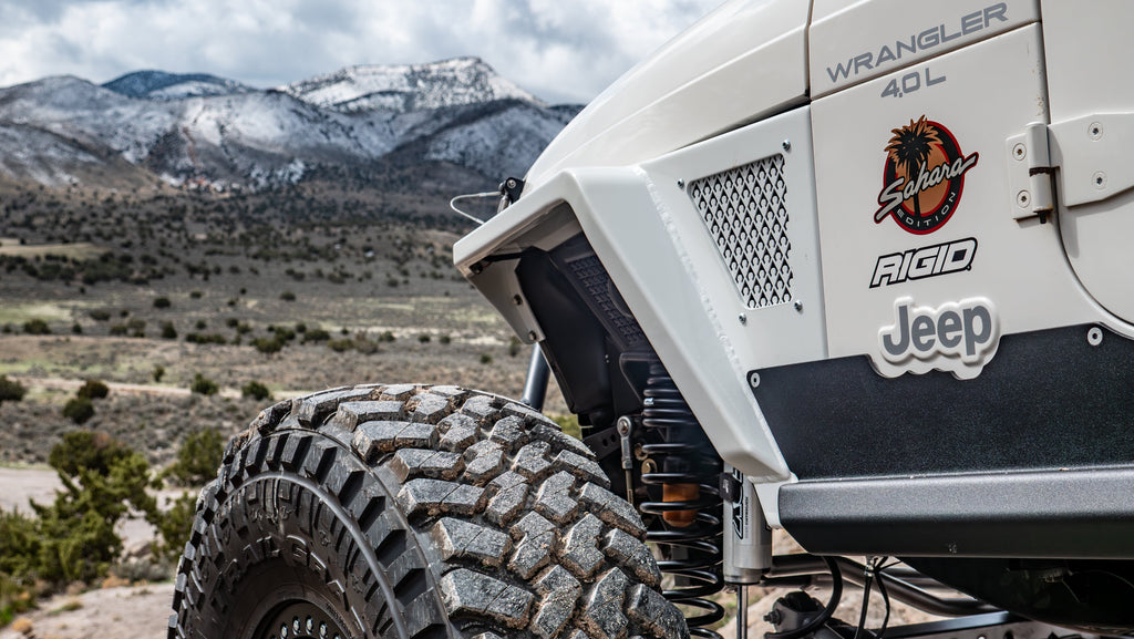 TJ Standard Aluminum Front 3.5 Fender