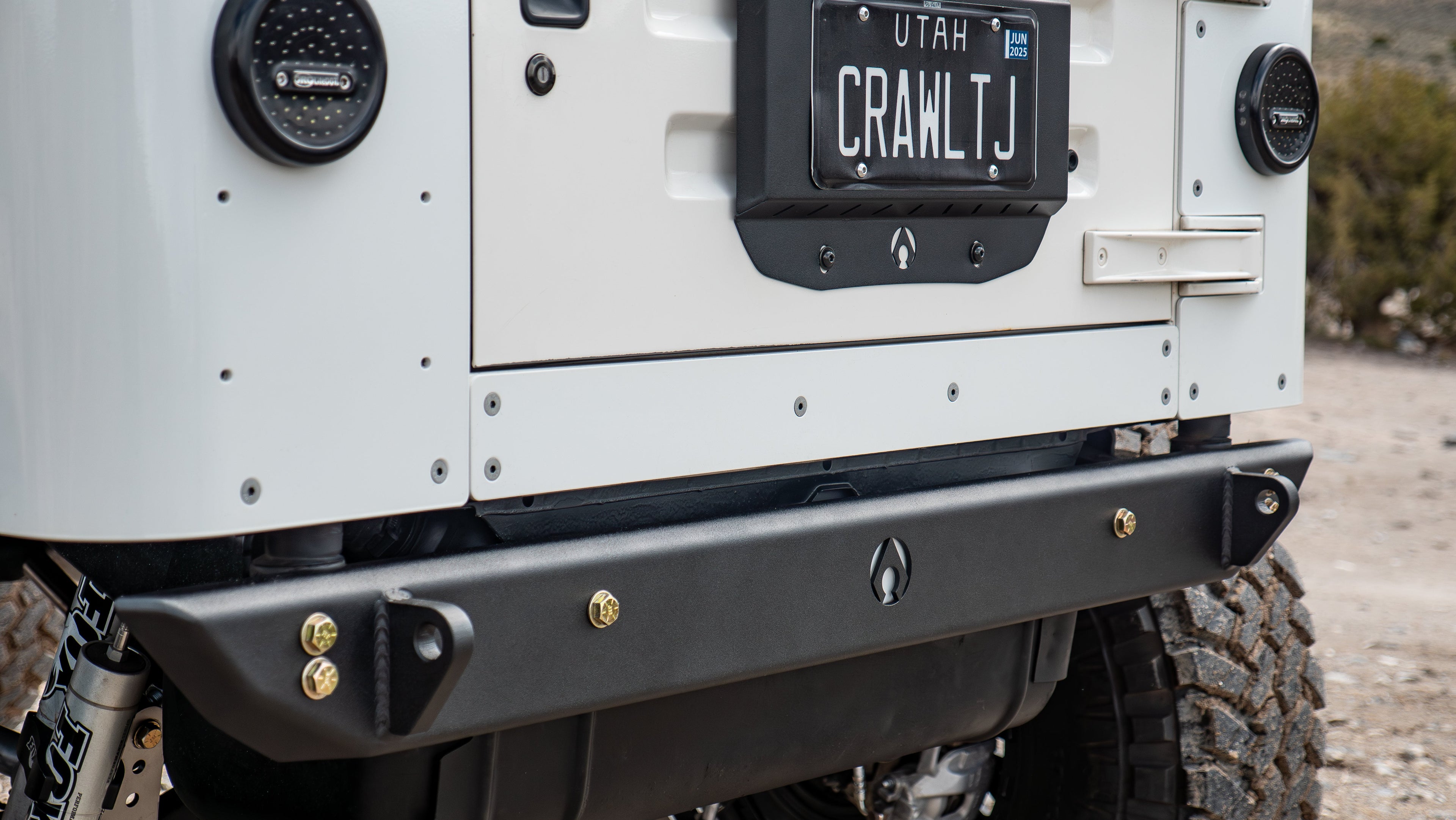 TJ/LJ Under Tailgate Plate Aluminum