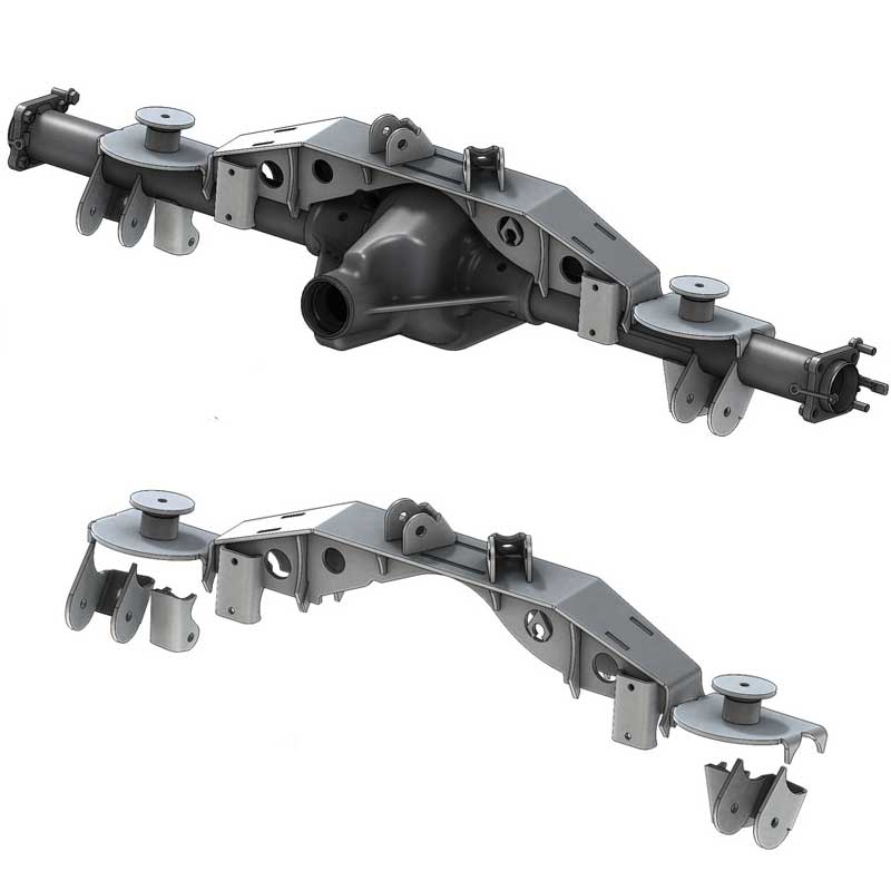 JK2TJ Kit de triangulación de suspensión con soporte transversal