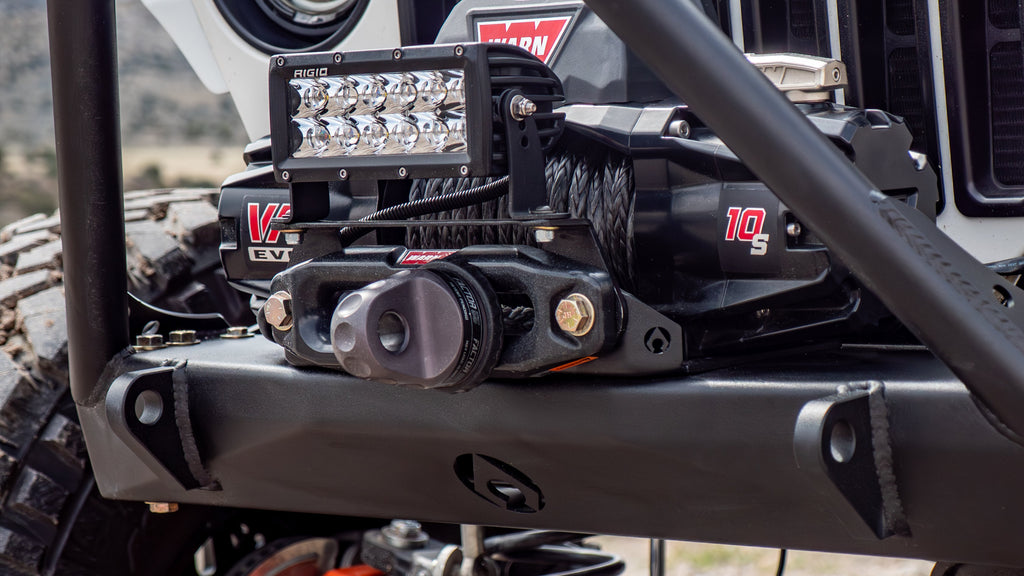 Artec Wrangler YJ TJ LJ Front Bumper Fairlead Bracket