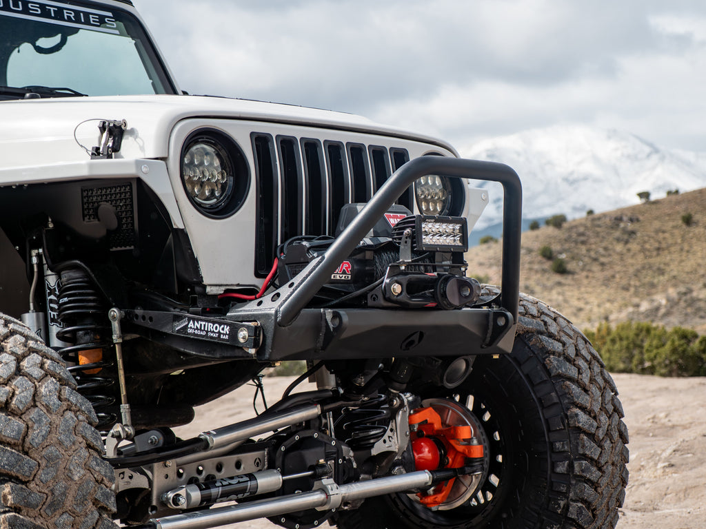 Artec Wrangler YJ TJ LJ Front Bumper with Stinger