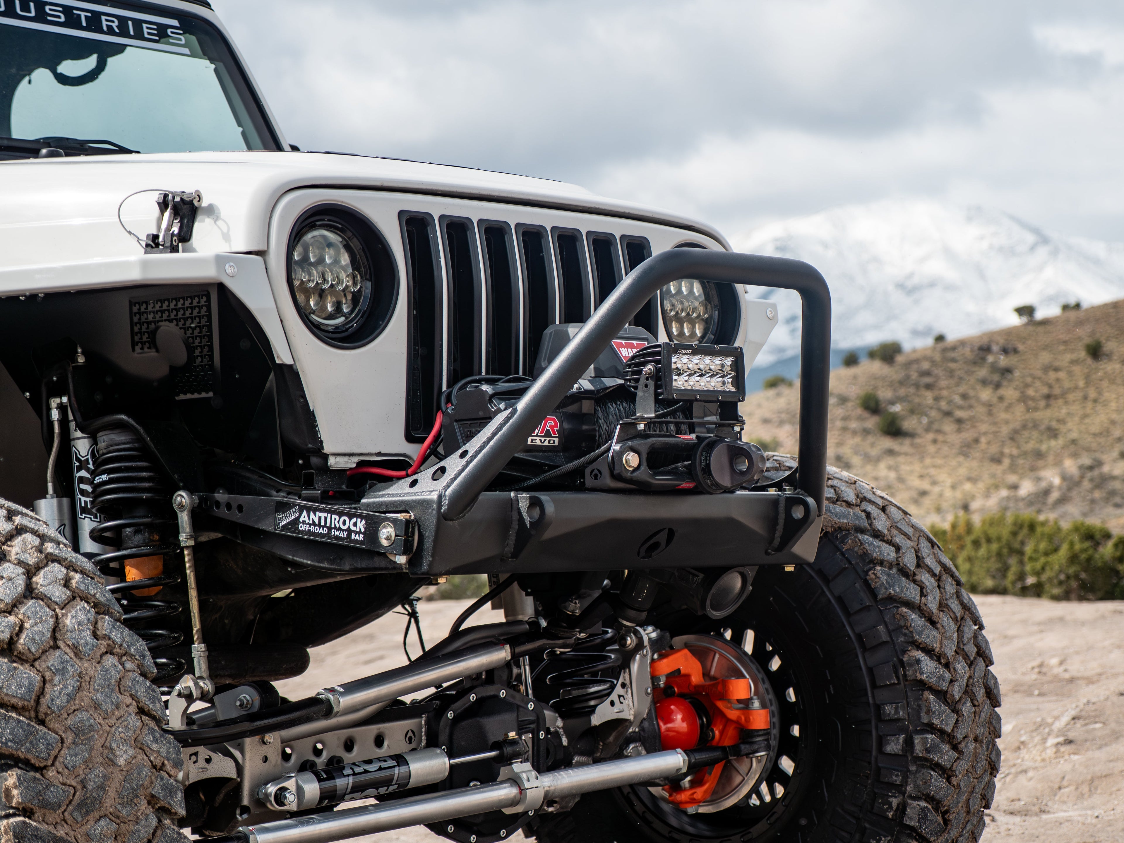 Artec Wrangler YJ TJ LJ Front Bumper with Stinger