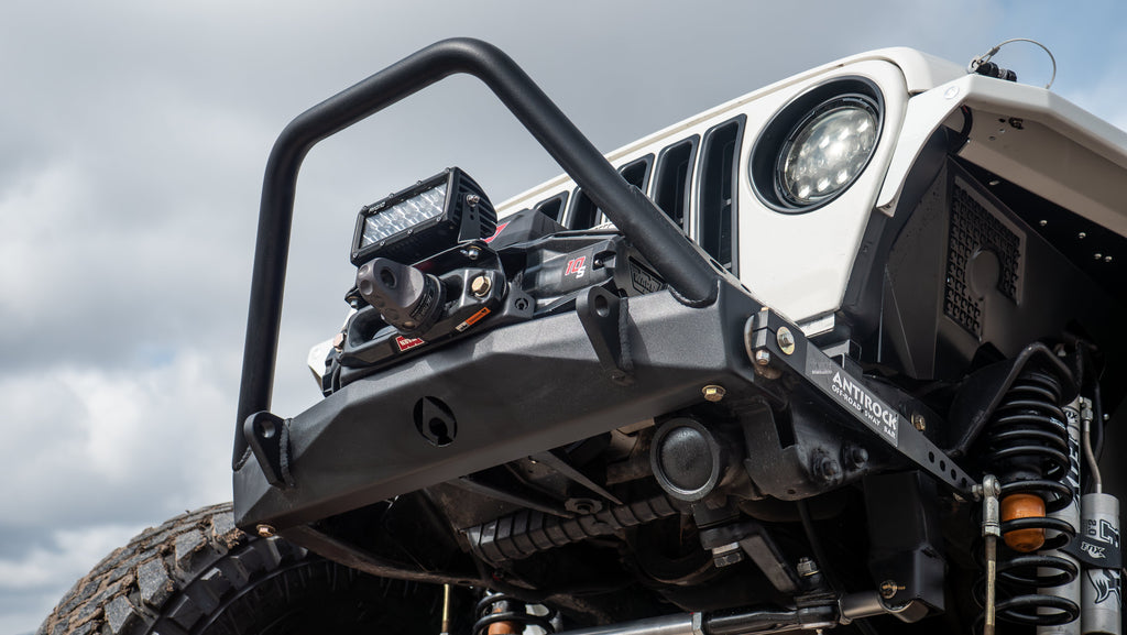 Artec Wrangler YJ TJ LJ Front Bumper with Stinger