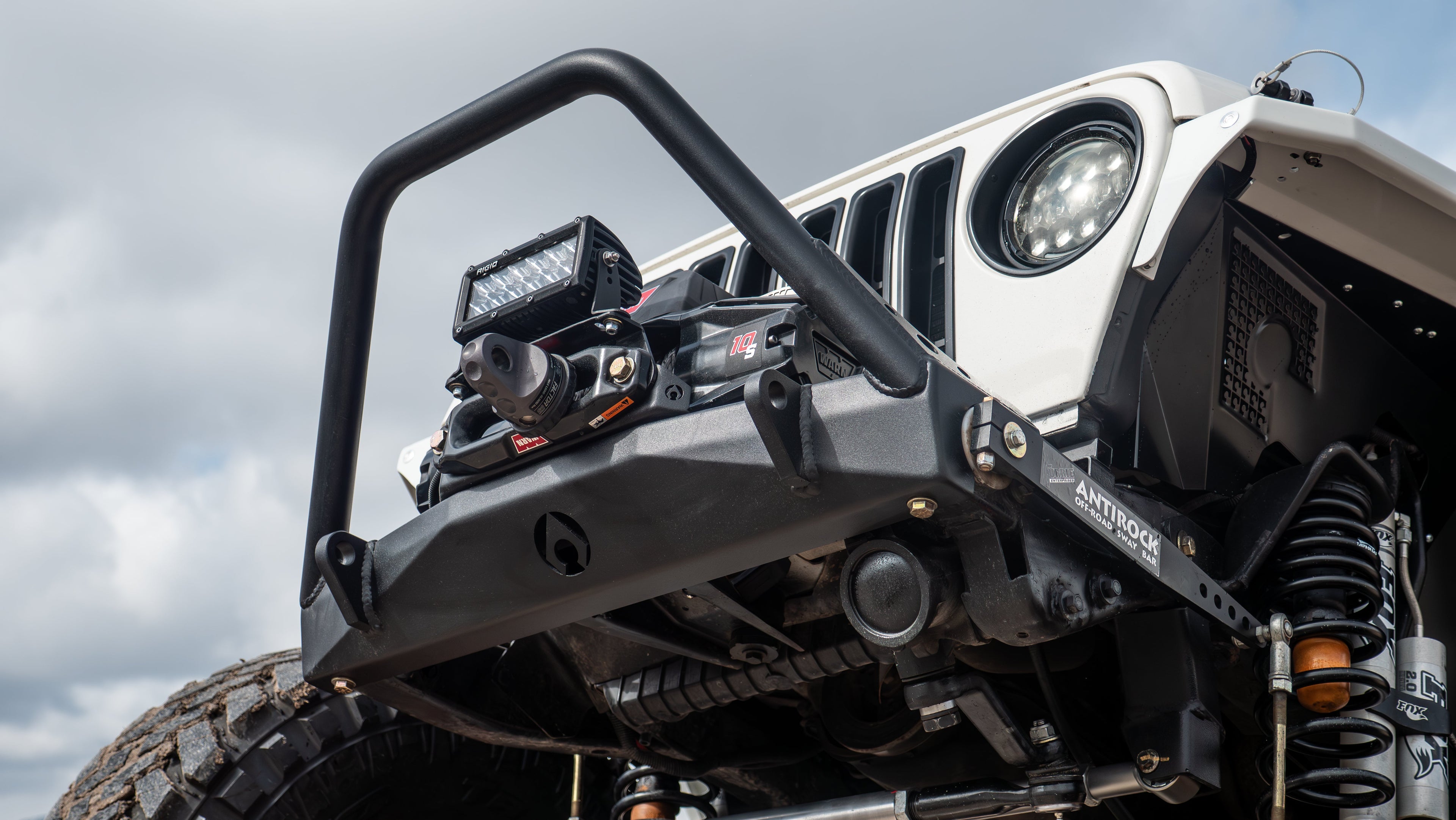 Artec Wrangler YJ TJ LJ Front Bumper with Stinger
