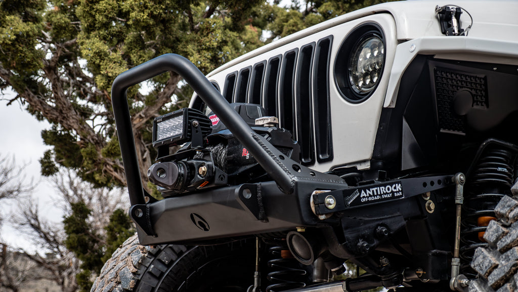 Artec Wrangler YJ TJ LJ Front Bumper with Stinger