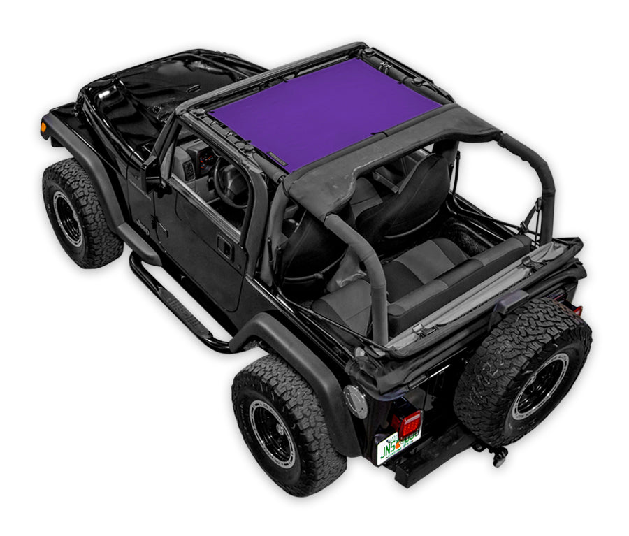 Jeep Wrangler TJ Sun Shade Solid Color Shade Top (1997–2006)