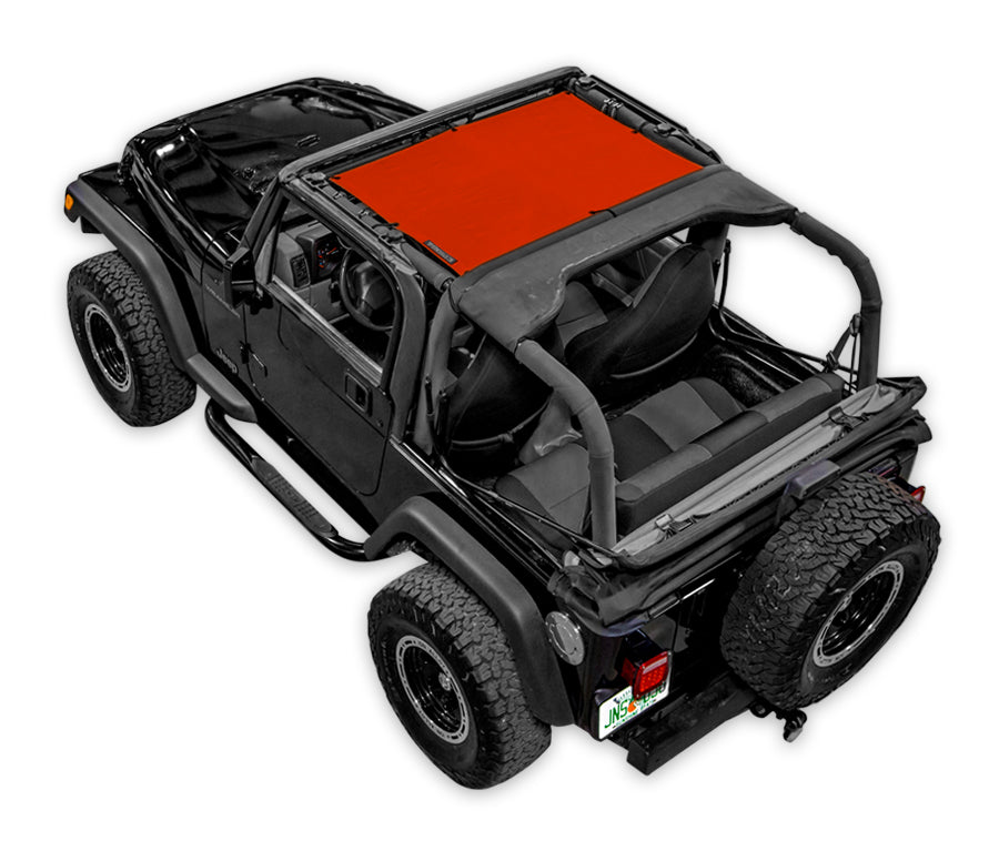 Jeep Wrangler TJ Sun Shade Solid Color Shade Top (1997–2006)