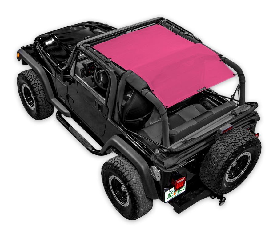 Jeep Wrangler TJ Sun Shade Solid Color Shade Top (1997–2006)