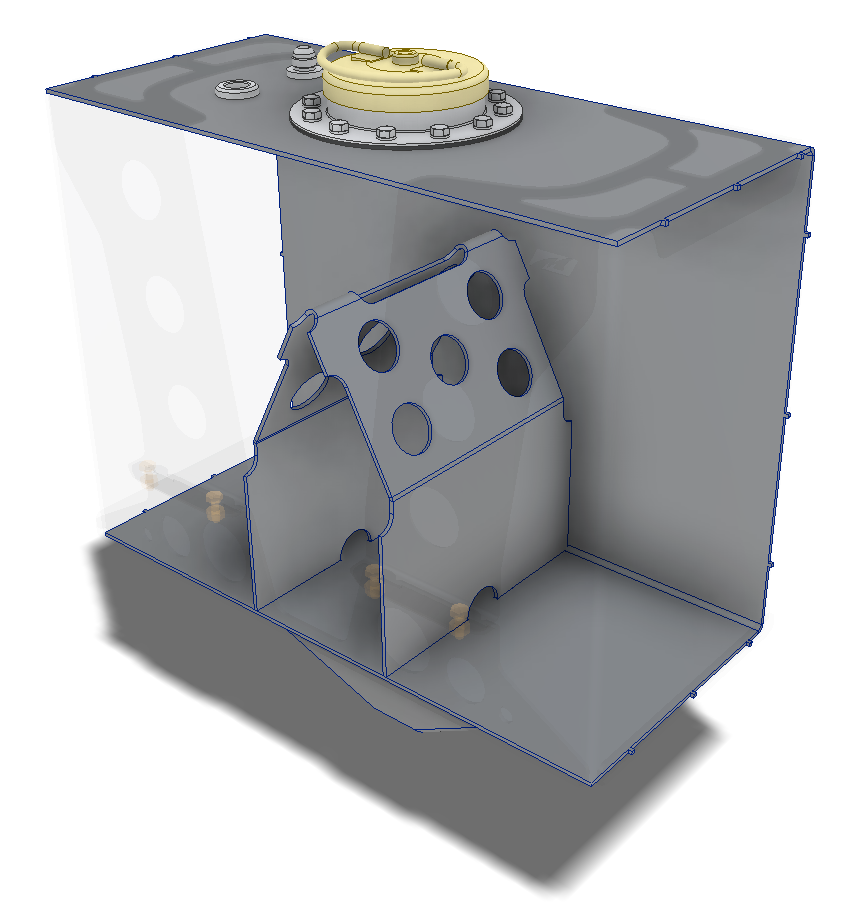 Tanque de combustible para Rock Crawler