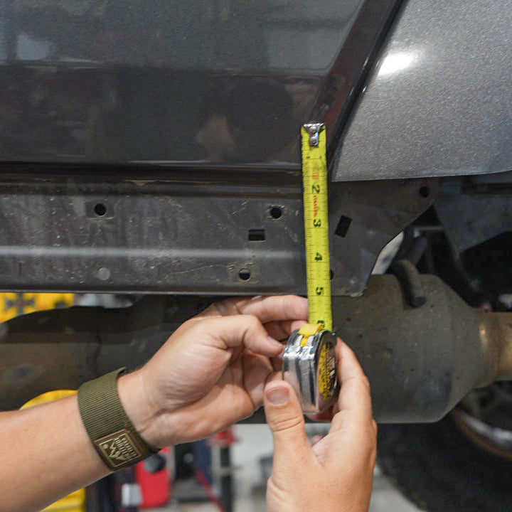 Parachoque trasero Tomahawk de alto despeje para Jeep JT