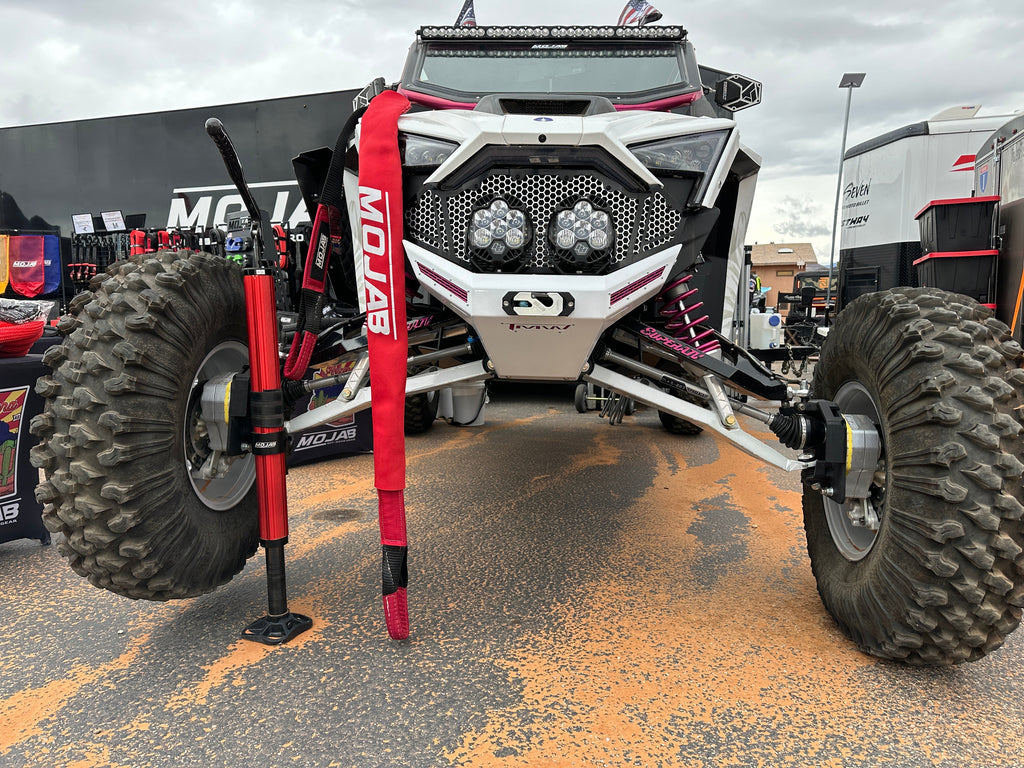 Gato hidráulico compacto Mojab CarbonPro con abrazaderas de montaje MLH de 40''