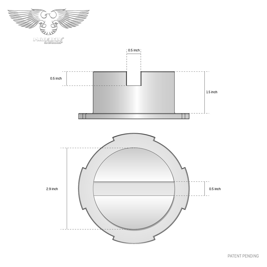 Adaptador de pellizco Pro Eagle