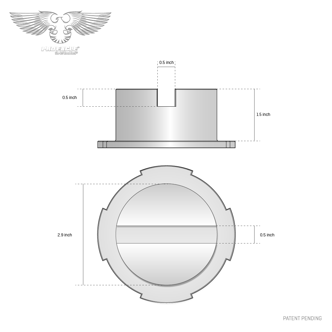 Pro Eagle Pinch Weld Adaptor