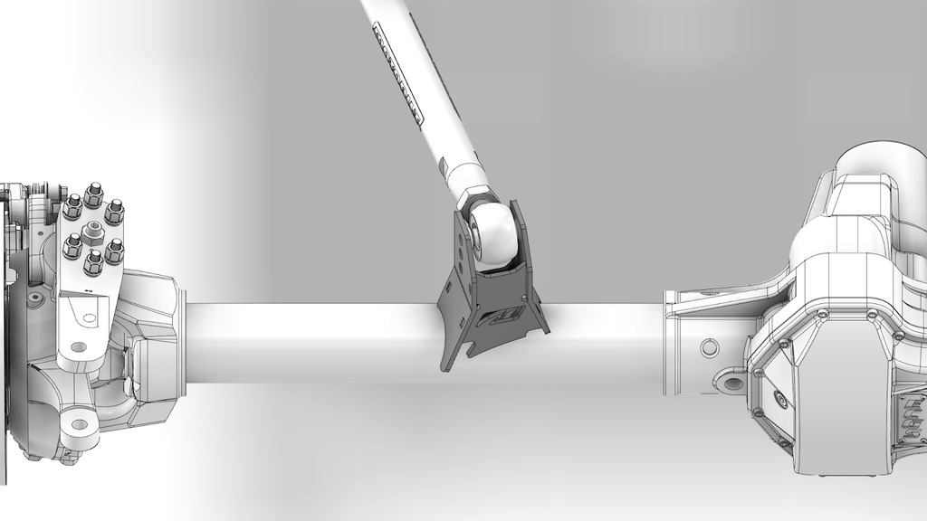 Soporte ajustable del eslabón superior delantero - Ángulo de 15°