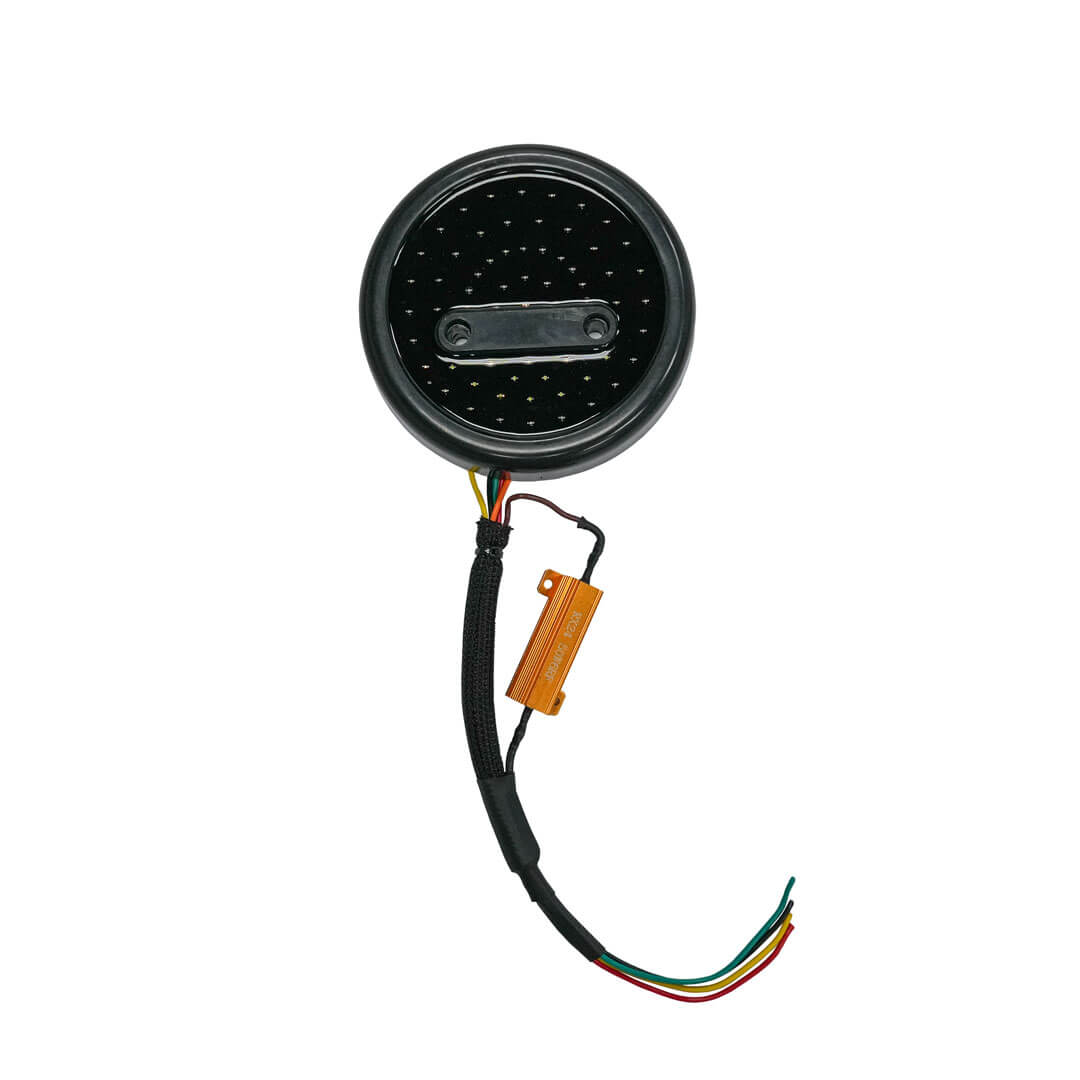 Piloto trasero LED redondo, 5" redondo de montaje en superficie
