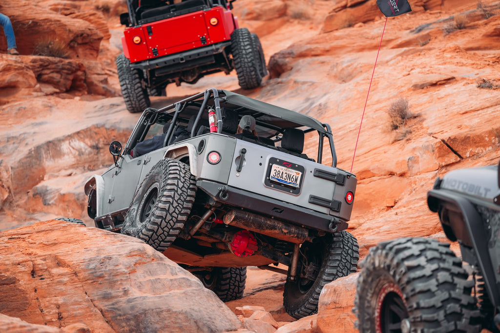 Hatchet High Line Rear Fenders for Jeep JK/JKU -Aluminum