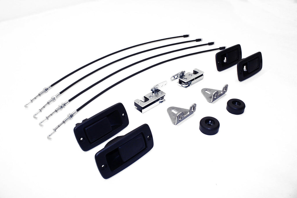 Medias puertas traseras de aluminio para Jeep JK