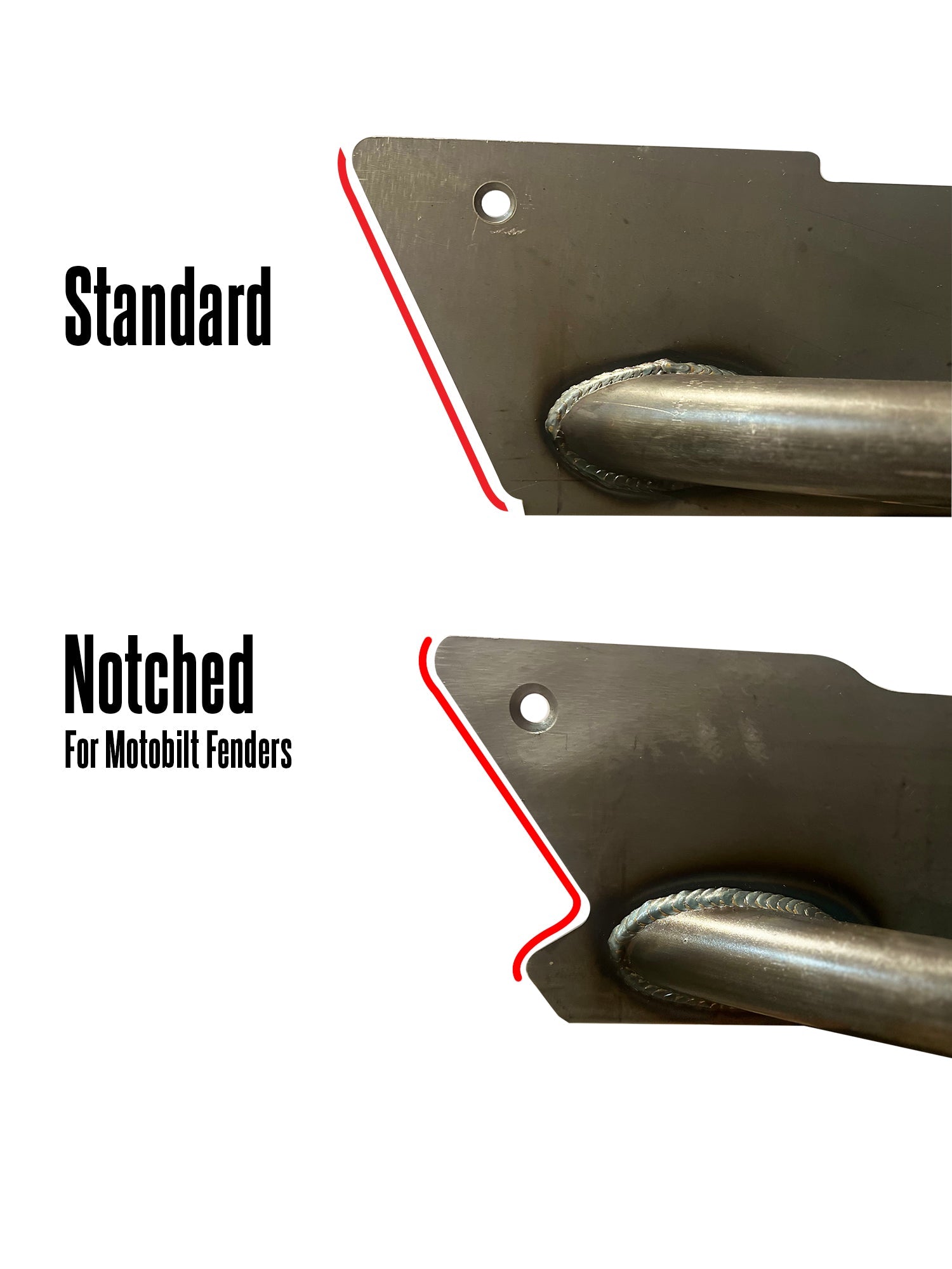 Protecciones de rocas para Jeep LJ Unlimited con esquinas modificadas