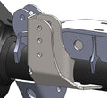 Artec Raised Trackbar Bracket for 3.5" Diameter Front Axle