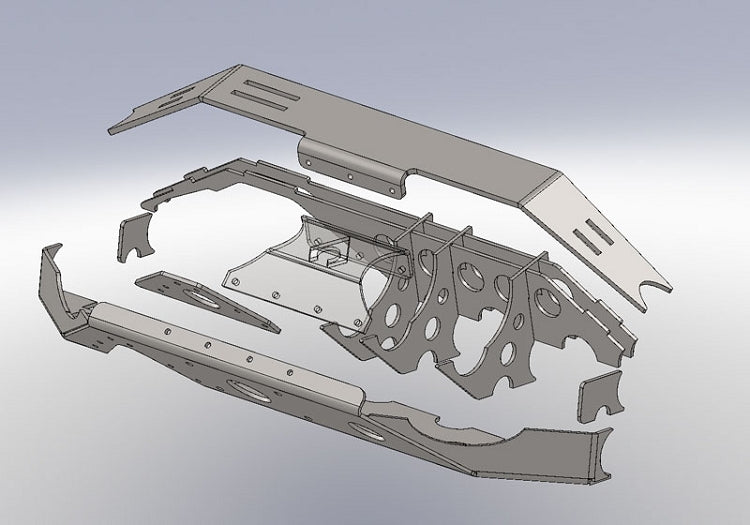 Artec 60 Chevy Front Ram Mount and Truss