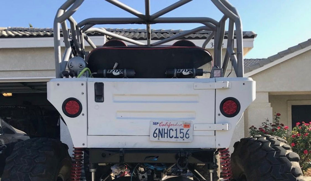 Comp Cut Corner Guards for Jeep YJ - Aluminum