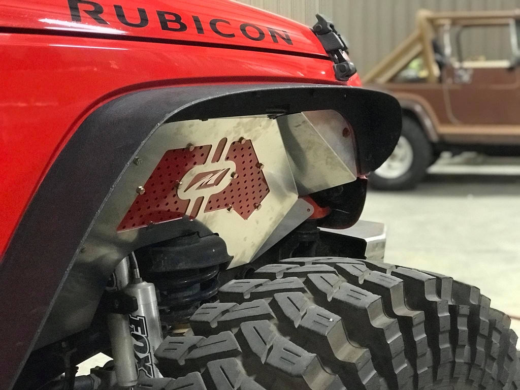 Front Inner Fenders Aluminum for Jeep JK / JKU