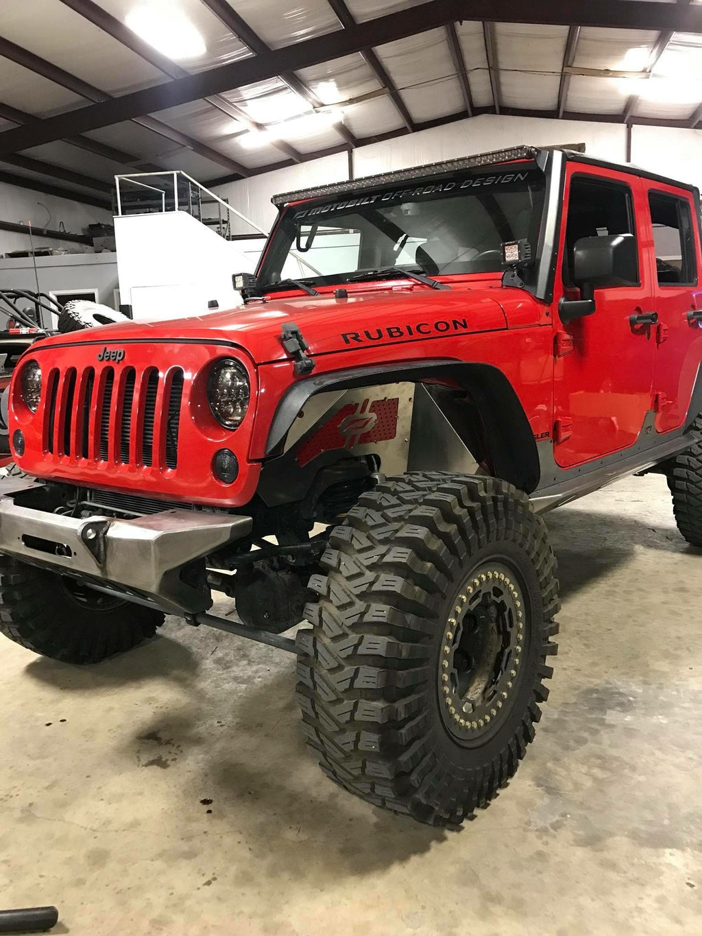 Front Inner Fenders Aluminum for Jeep JK / JKU