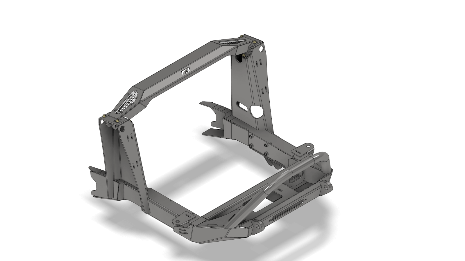 Tomahawk Front Half Kit with Bull Bar for Jeep JK / JKU