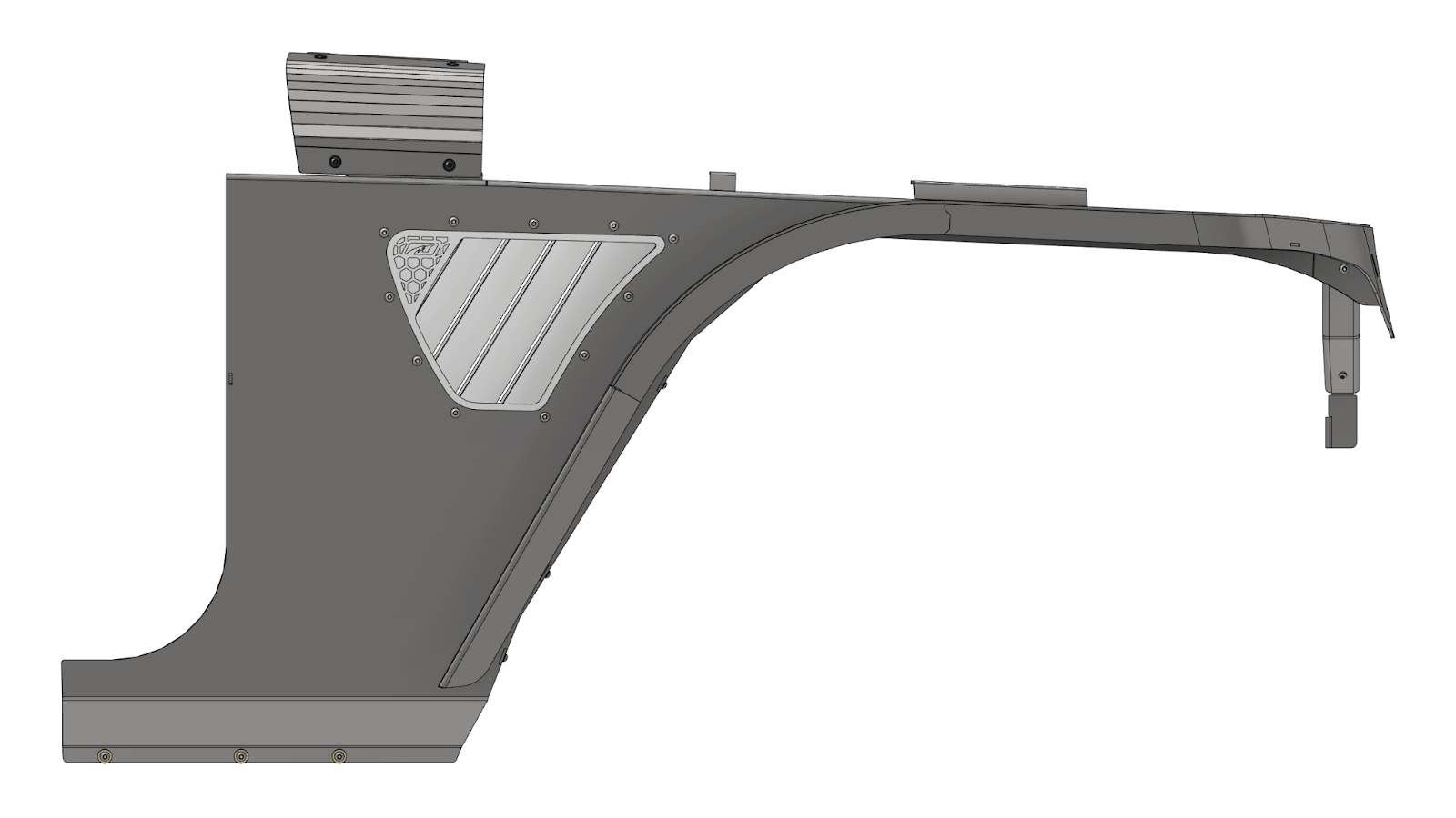 Guardabarros delanteros Tomahawk para JK/JKU