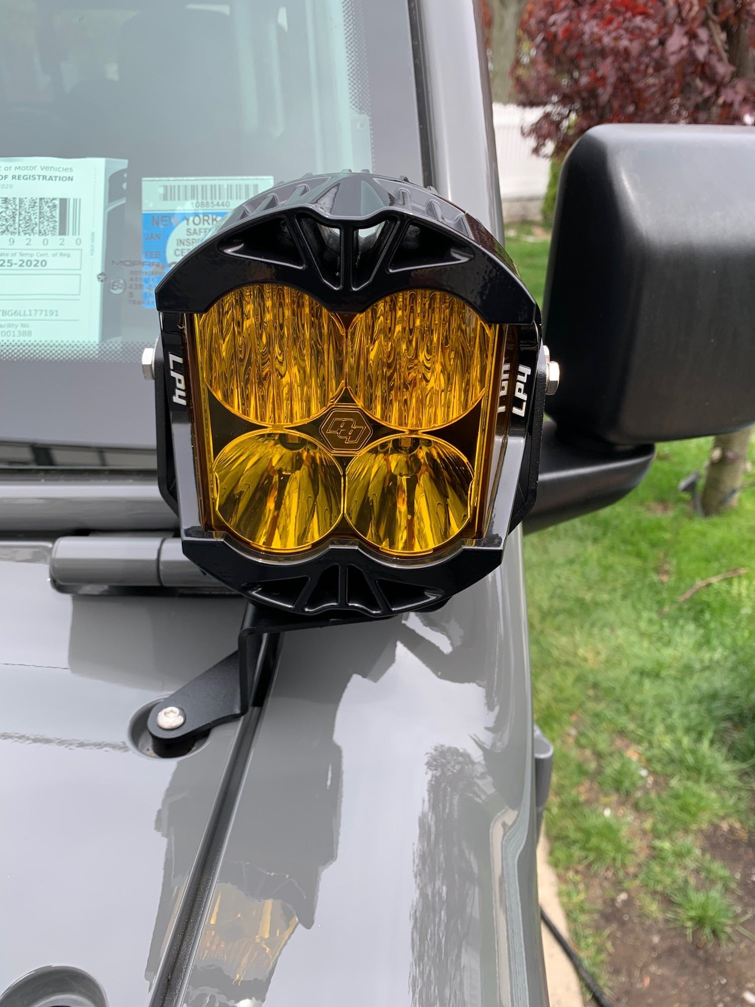 Kit de montaje de luces para pilar A para Jeep JL/JT