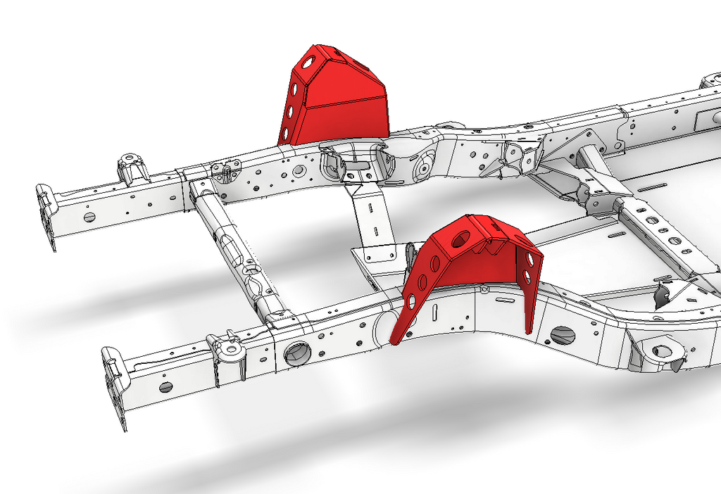 Front Shock Towers for ORI/Coilover Struts for JL/JLU/JT