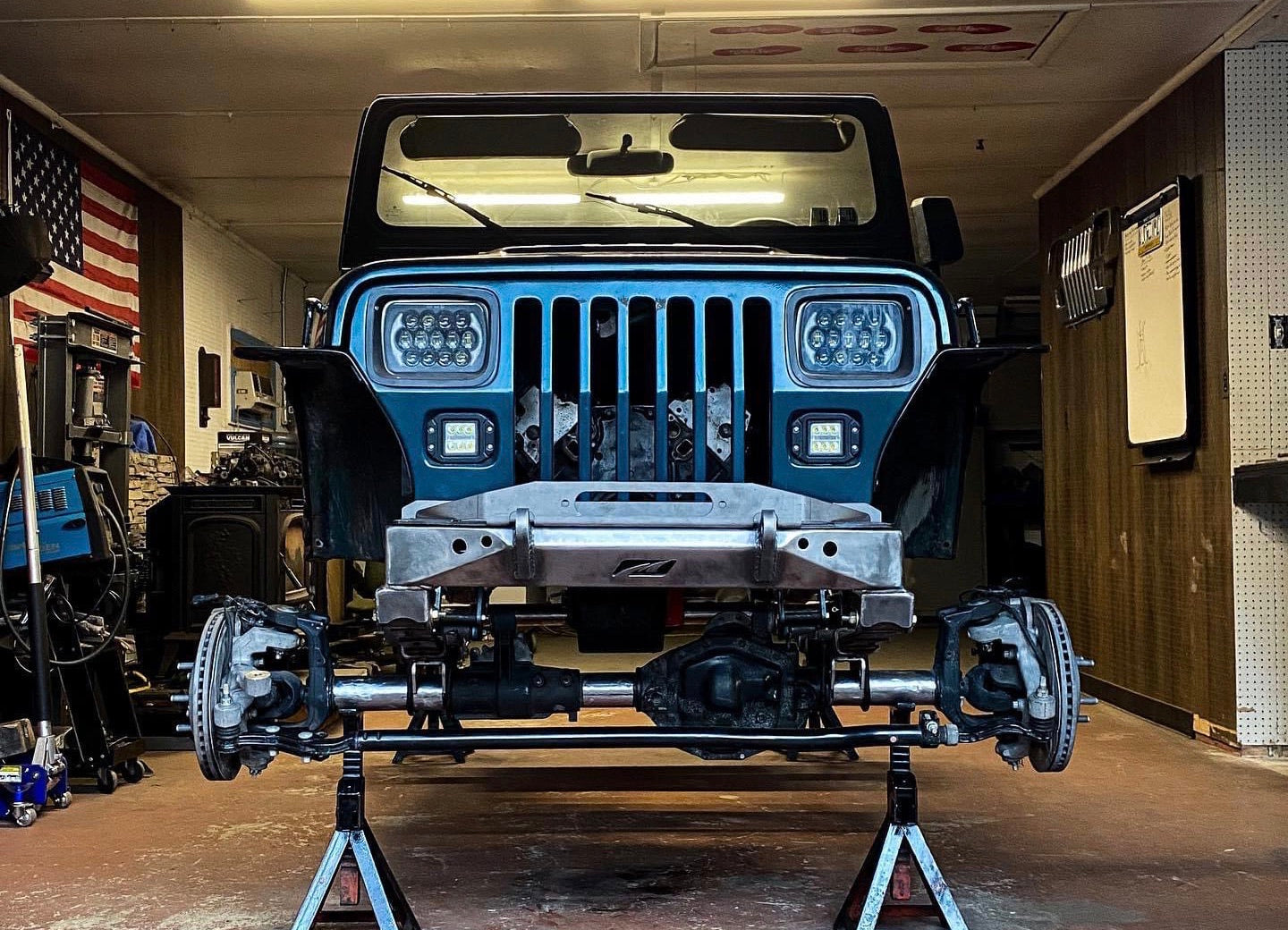 Kit de conversión de eje de ancho completo Motobilt Jeep Wrangler YJ